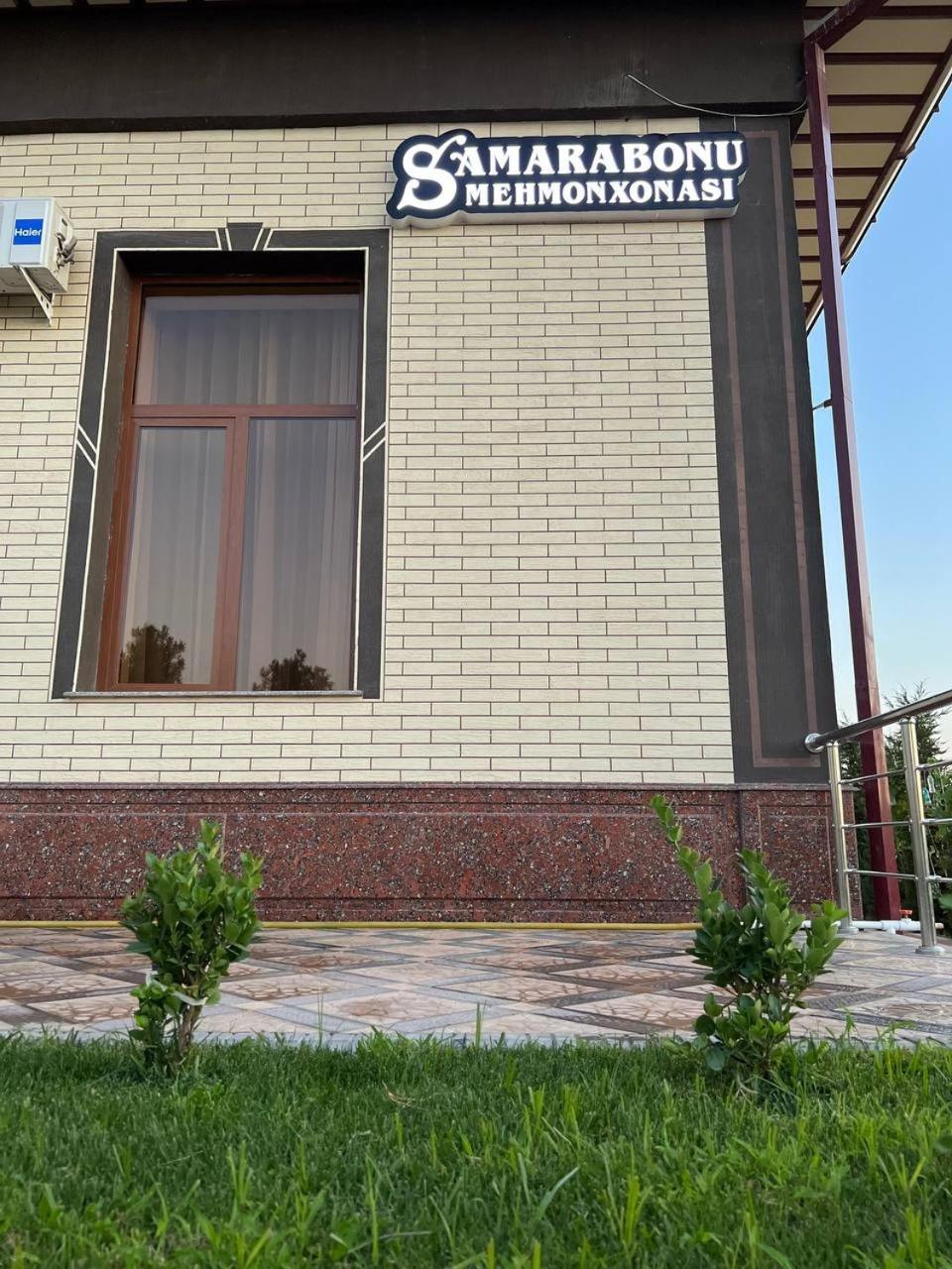 Samarabonu Hotel Samarkand Esterno foto